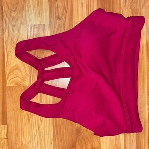 NVGTN pink sports bra